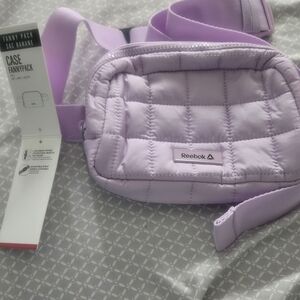 Reebok Lavender Quilted FannyPack